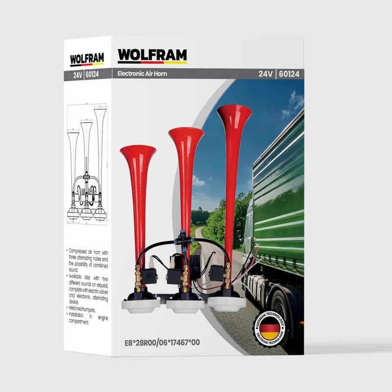 WOLFRAM 3 LÜ DALİ DALİ ARAP KORNA 24 VOLT (SAYDIRMALI)