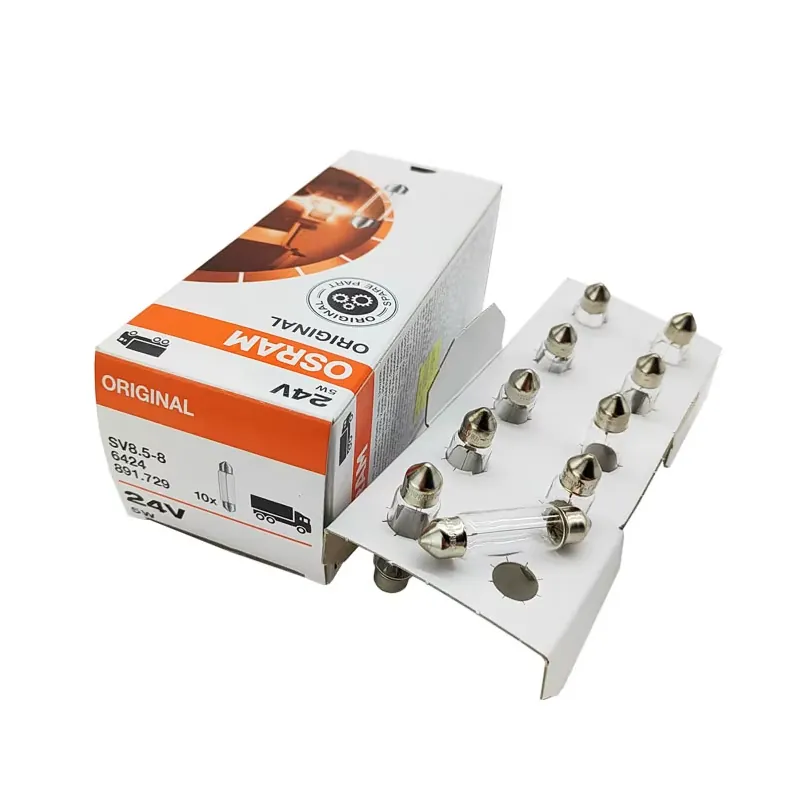 OSRAM 24V.5W SOFİT UZUN AMPUL