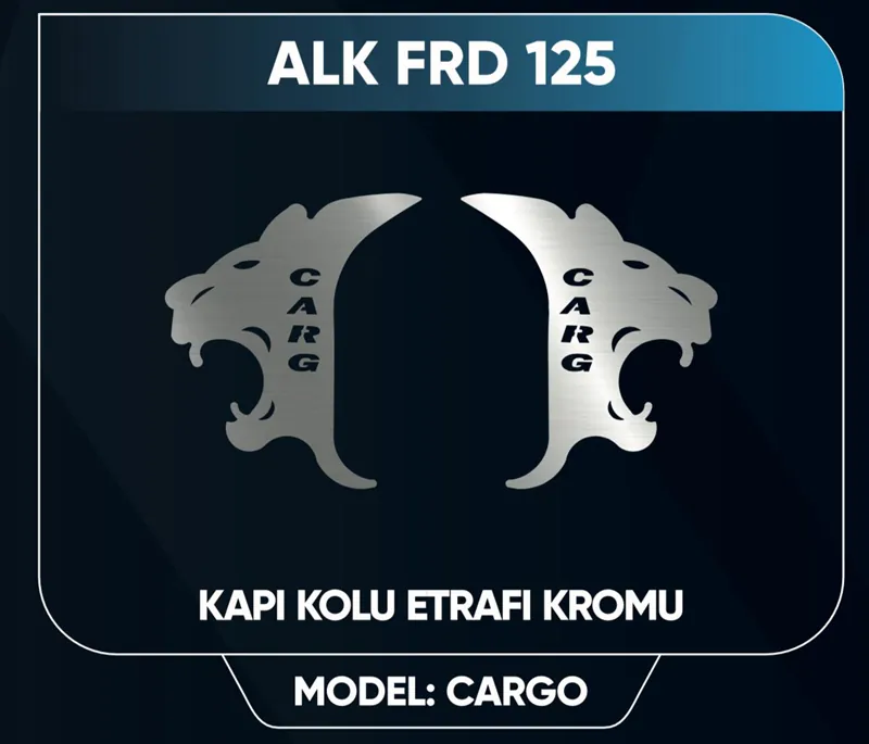 KARGO KAPI KOLU ÖNÜ NİKELAJI
