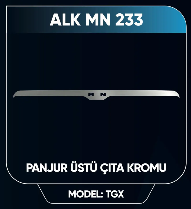 MAN TGX PANJUR ÜSTÜ ÇITA