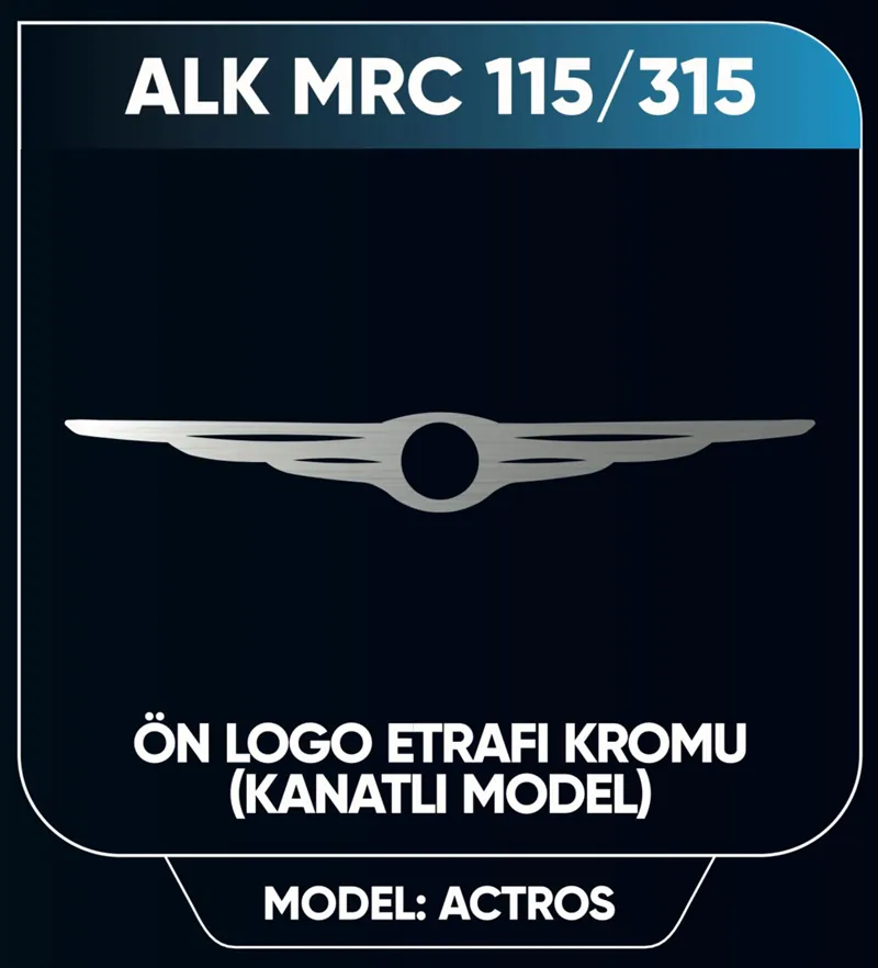 ACTROS ARMA ÇERÇEVE NİKELAJI KANATLI