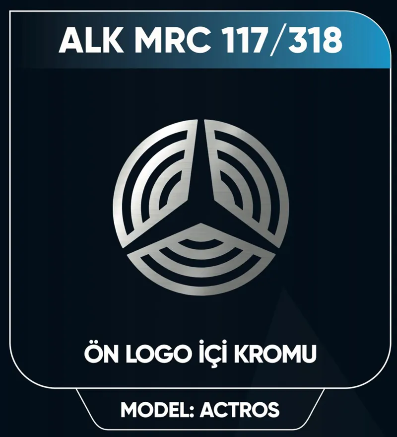ACTROS ARMA İÇİ NİKELAJI 3 PARÇA