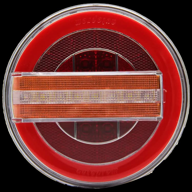 ÇERAY NEON HAMBURGER YUVARLAK DİNAMİK SİNYALLİ KAYARLI 12 VOLT