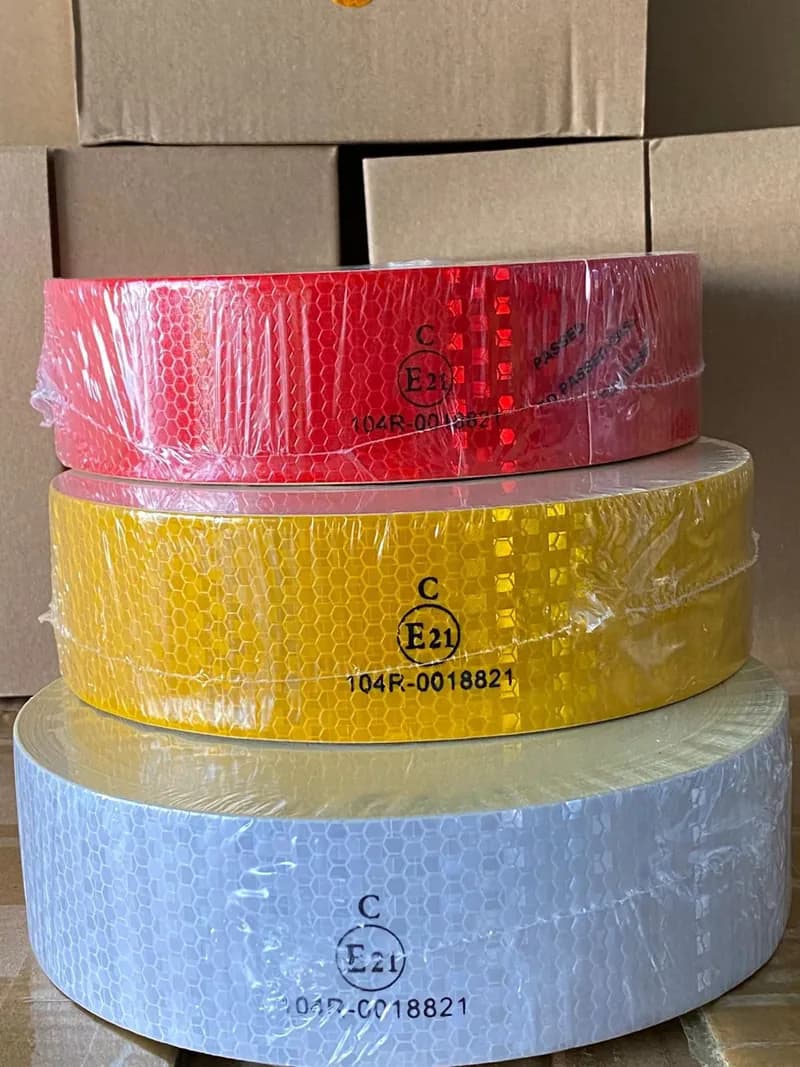 3NG FOSFORLU ŞERİT KIRMIZI 5 CM 50 MT