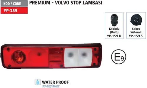 YP RENAULT PREMIUM STOP LAMBASI SOKETLİ