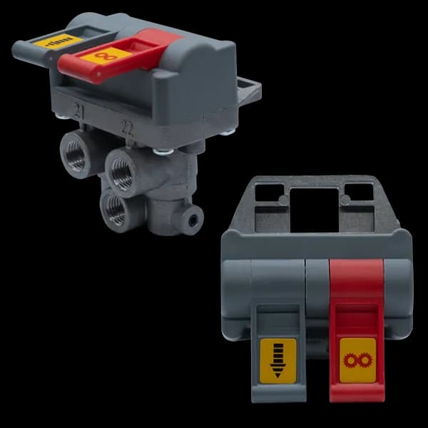 2 Lİ DAMPER HAVALI DÜĞMESİ ELEKTİRİKSİZ