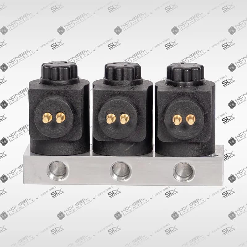 12V 1/4 ÜÇLÜ BOBİN VALF
