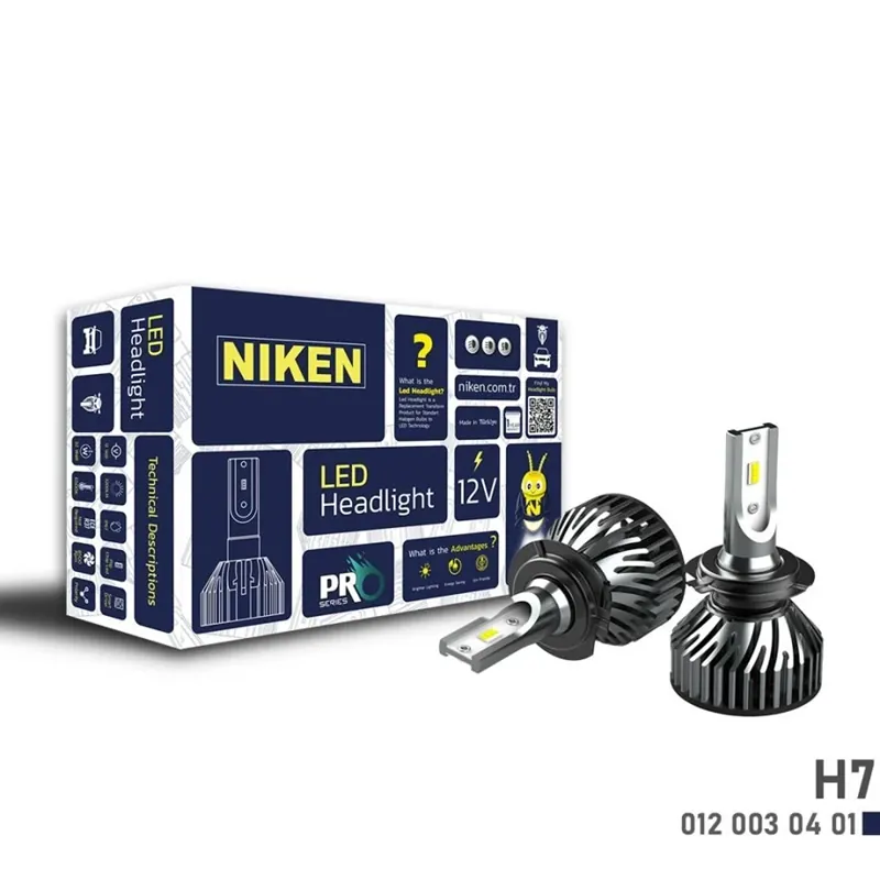 NİKEN LED ZENON PRO SERİSİ H7