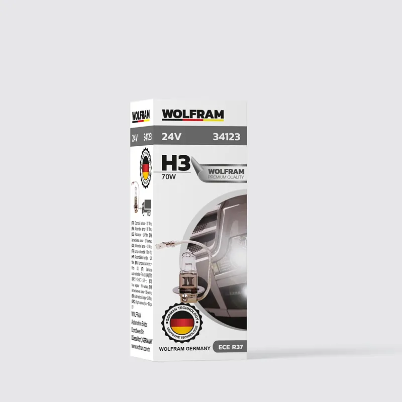 WOLFRAM 24 VOLT H3 70 WAT STANDART IŞIK