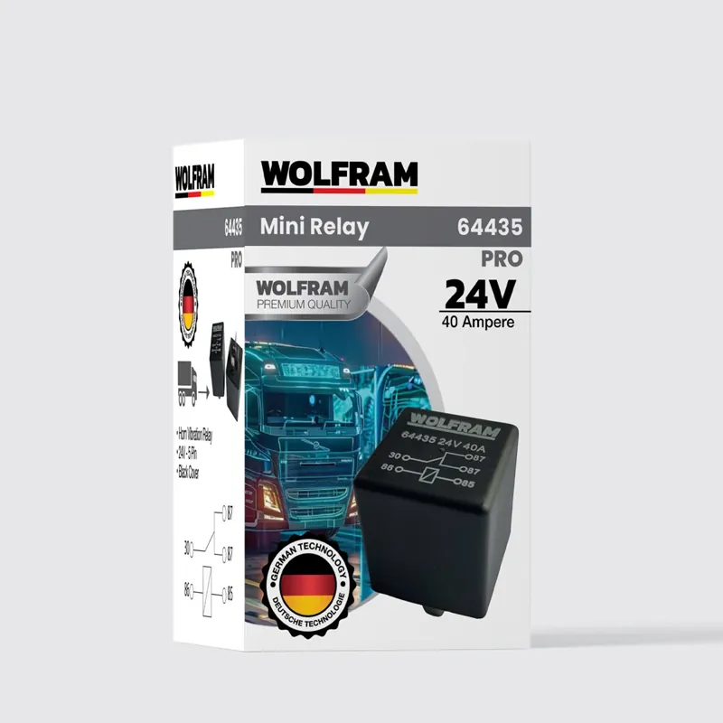 WOLFRAM TİTREYEN KORNA ROLESİ 24 VOLT