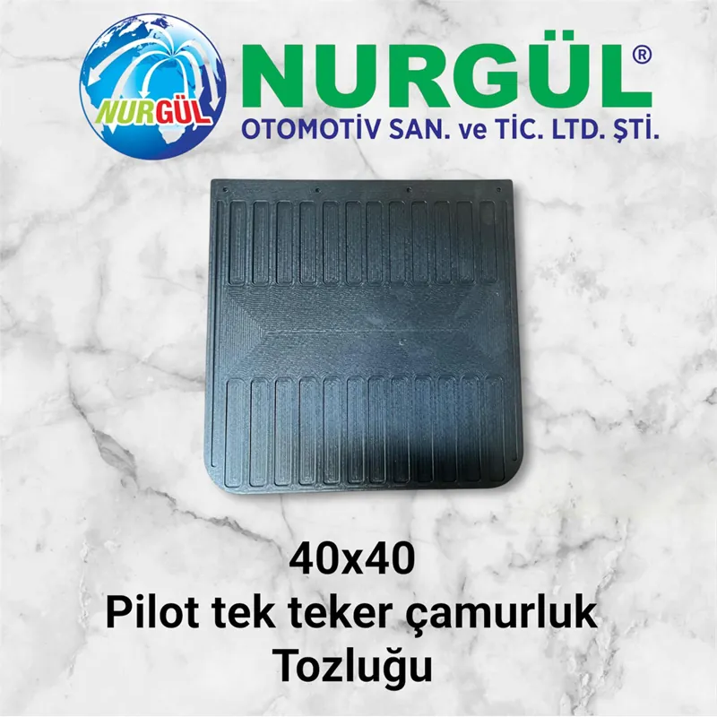 KAUÇUK DORSE TEK TEKER TOZLUK 40X40 CM
