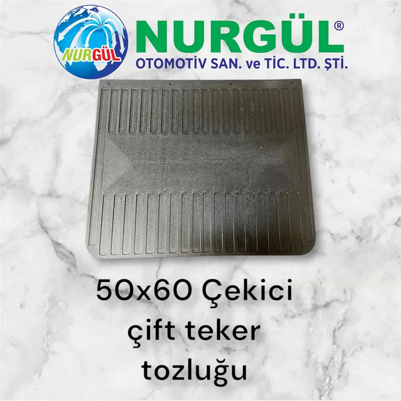 KAUÇUK DORSE ÇİFT TEKER TOZLUK 50X60 CM