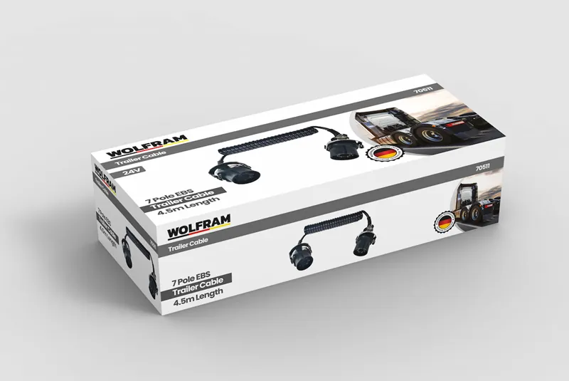 WOLFRAM 7 Lİ ABS EBS KABLOSU 4,5 MT