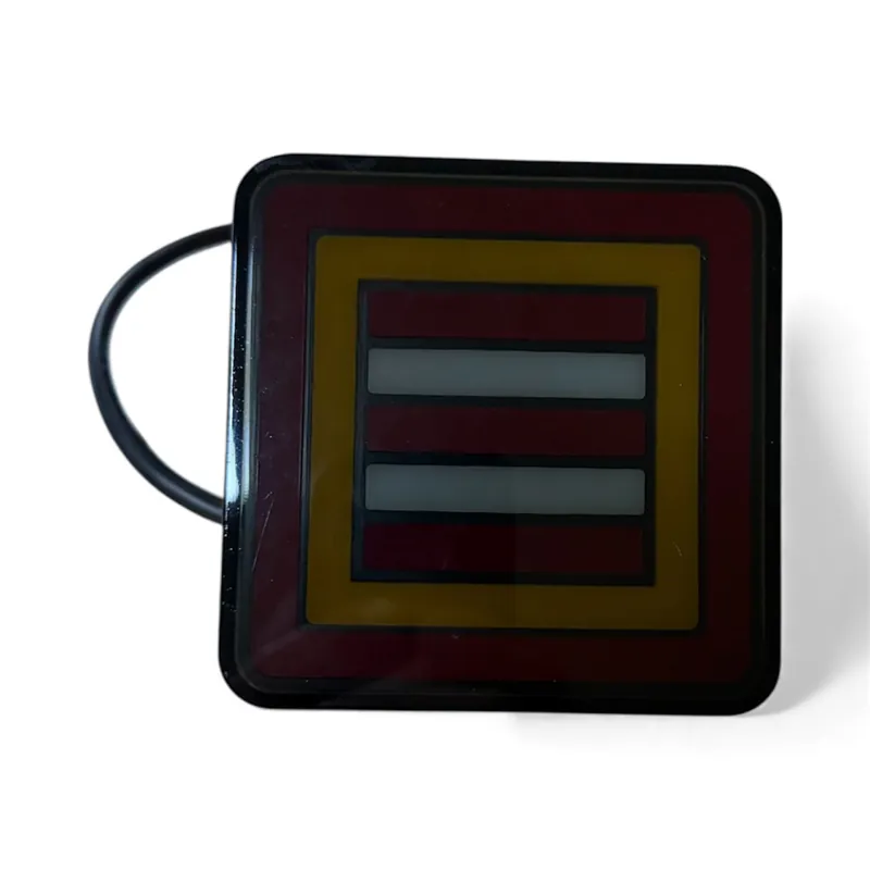 ZER 4 FONSİYONLU FÜME CAMLI MİNİ KARE HAMBURGER (10X10CM)