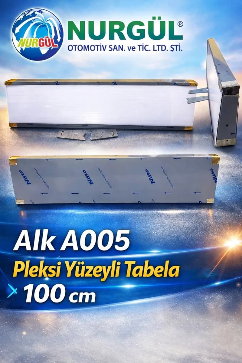 PLEKSİ YÜZEYLİ TABELA 100 CM