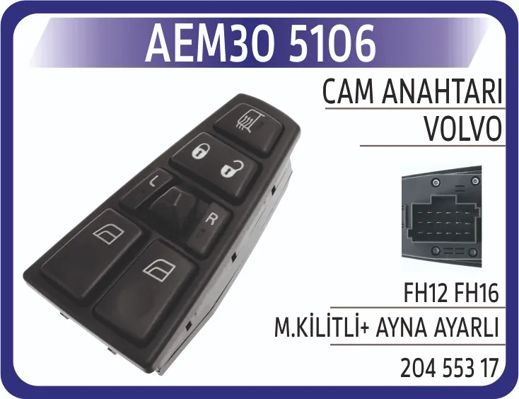 AEM VOLVO FH 12 16 CAM ANAHTARI