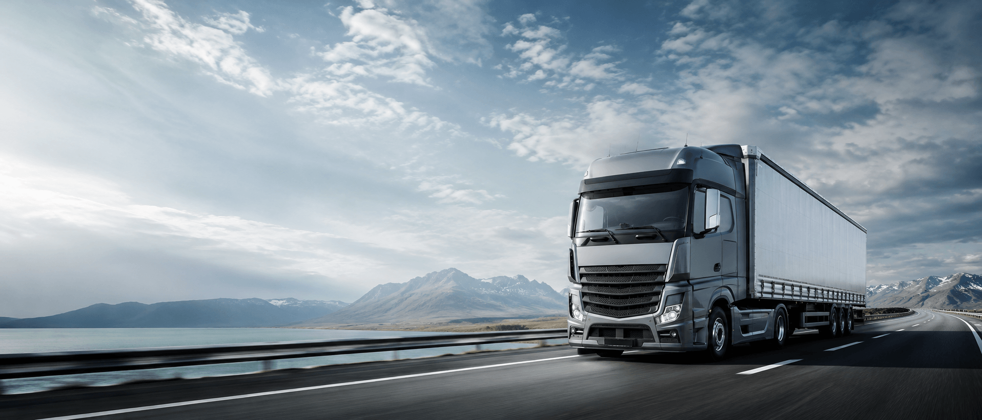 Mercedes-Benz Actros yolda