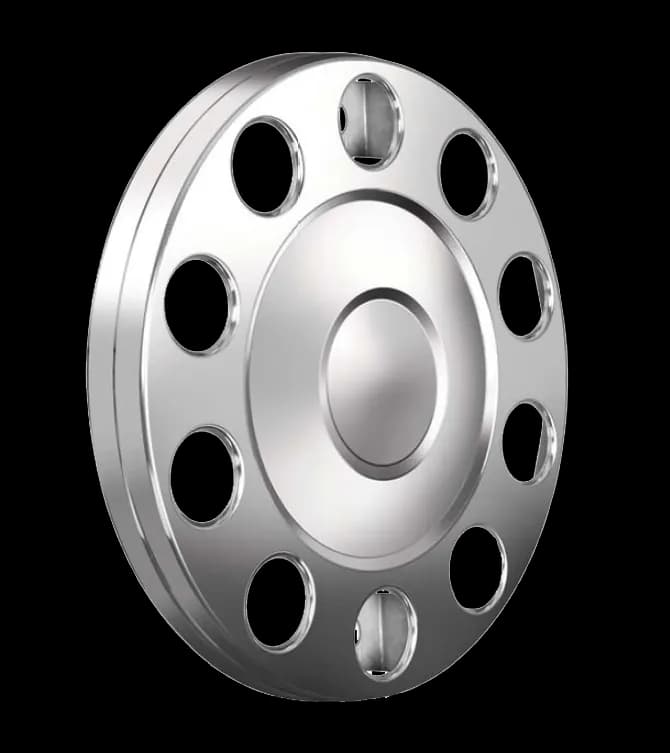 22,5 BOMBELİ ÇEMBER MOD.METAL PASLANMAZ JANT DOLU