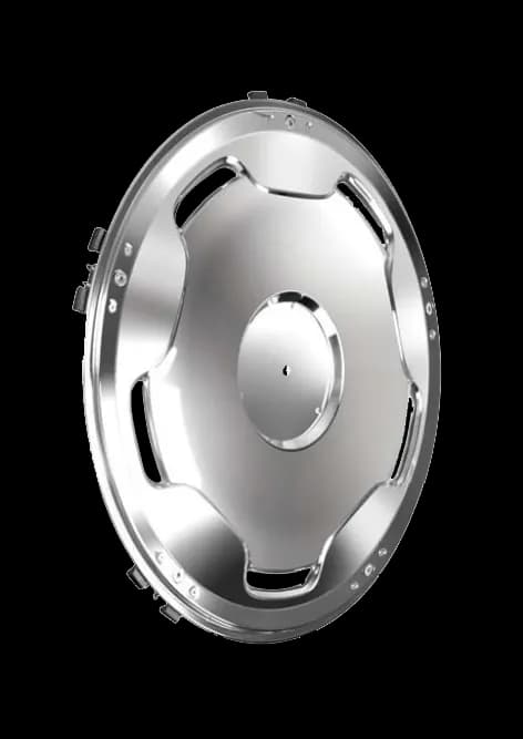 17,5 TREVEGO MODEL METAL PASLANMAZ JANT KAPAĞI ARK