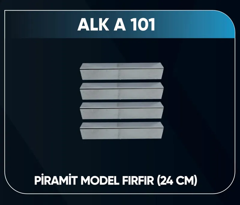ALKOTEK PİRAMİT FIRFIR ORTA BOY 24CM