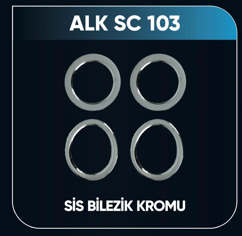 SCANIA SİS LAMBA ÇERÇEVESİ 4 ADET BASKILI
