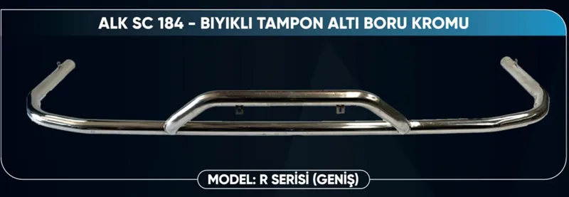 SCANIA R-GENİŞ TAMPON ALTI DEMİR İLAVELİ Y.M