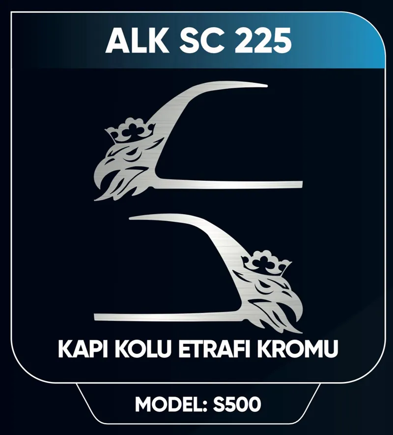 SCANIA S500 KAPI KOLU ÖNÜ NİKELAJI