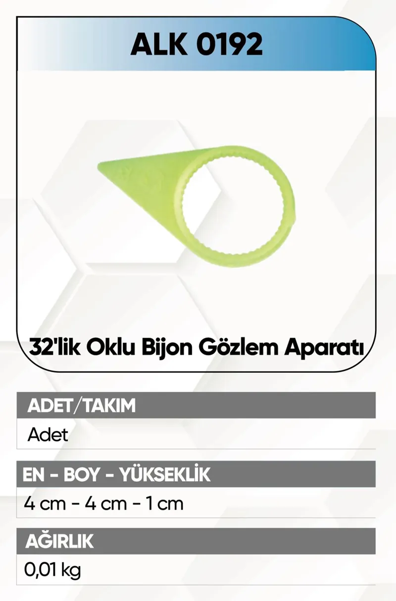 ALKOTEK BİJON GÖZLEM APARATI OKLU