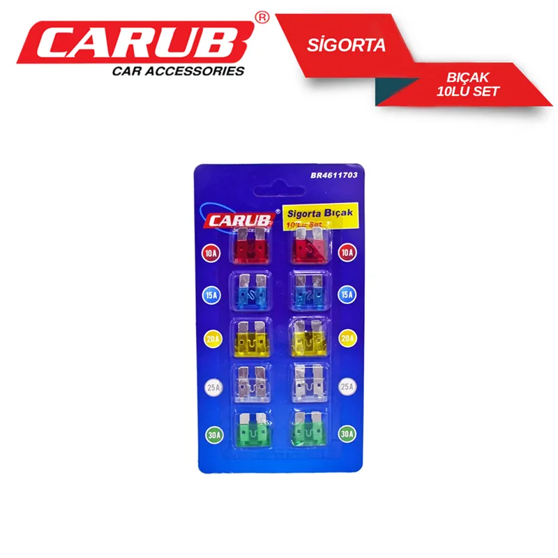 CARUB BIÇAK SİGOR SETİ 10 LU