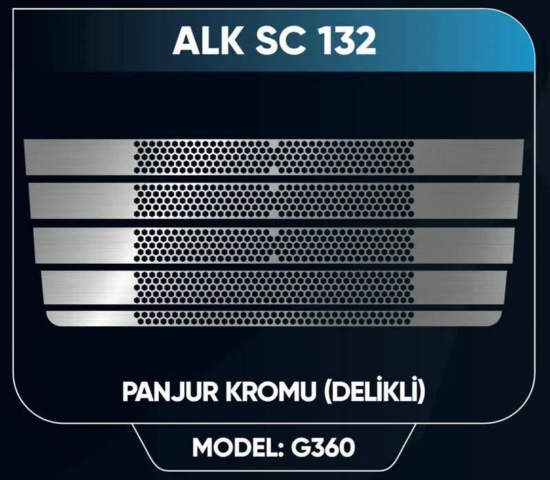 SCANIA PANJUR NİKELAJI G-360