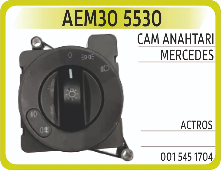 AEM MERCEDES ACTUROS FAR ANAHTARI