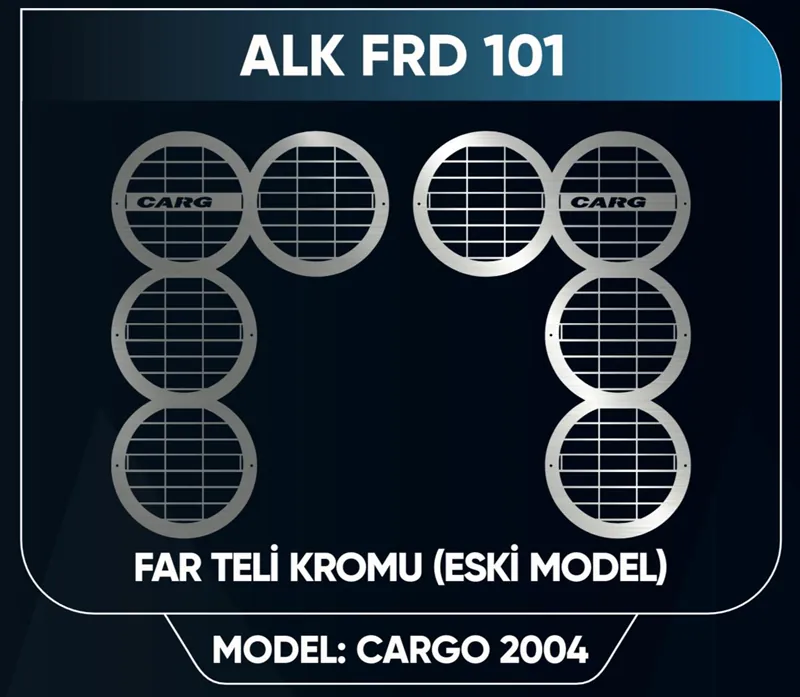 KARGO 2004 FAR TELİ +SİS TELİ NİKELAJI