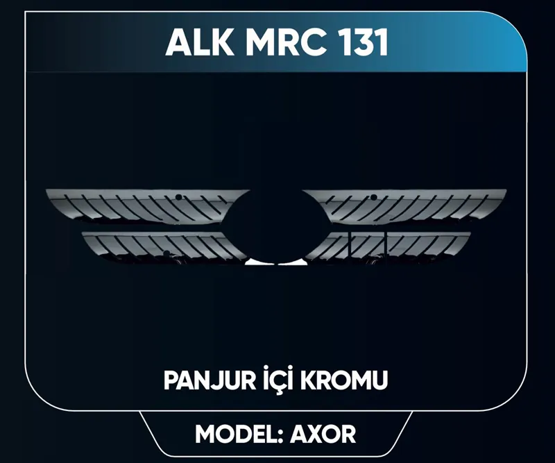 AXOR PANJUR ARASI HAVALANDIRMA NİKELAJI YM