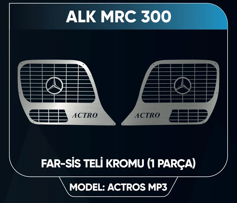 ACTROS FAR TELİ SİS TELİ NİKELAJI TÜM