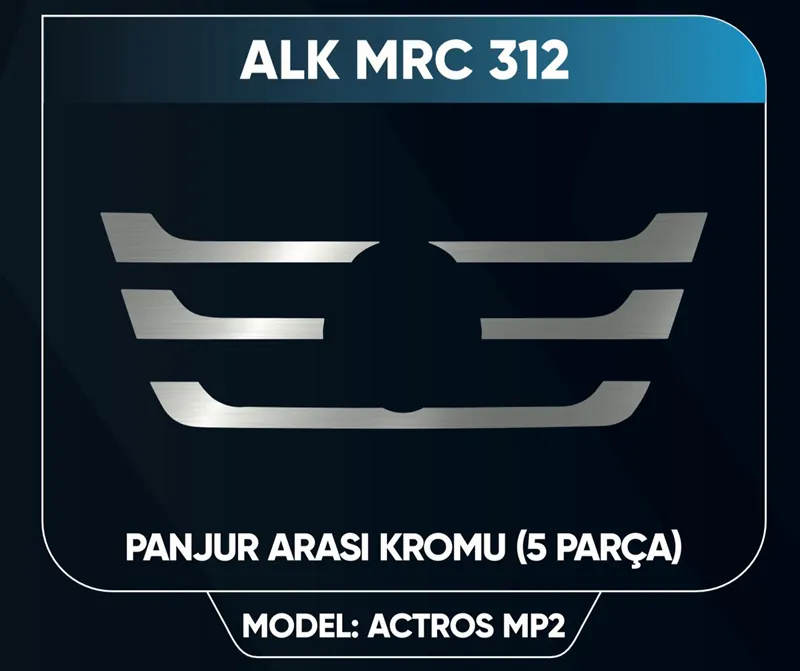 ACTROS MEGA KASA PANJUR ÜSTÜ 5 PARÇA