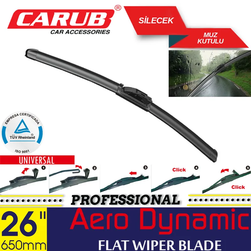 CARUB 65CM MUZ TİPİ SİLGİ SÜPÜRGESİ (AXOR)