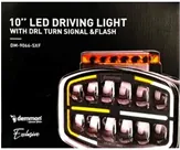 DEMMON OVAL FUUL LEDLİ SİS LAMBASI ÇİFT RENK ÇAKARLI