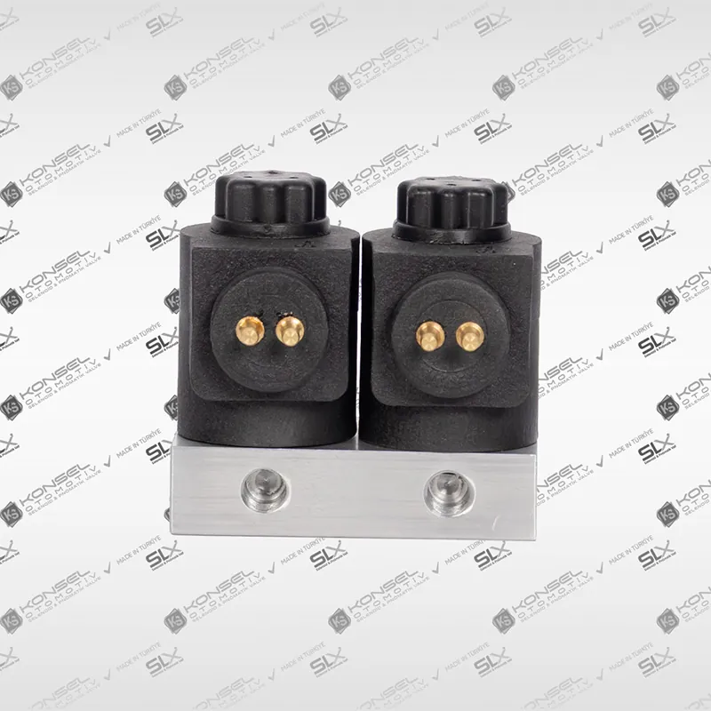 24V 1/8 KIRKAYAK İKİLİ BOBİN VALF